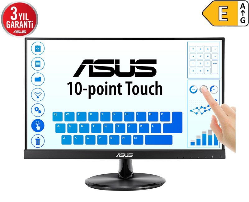 Asus%2021.5’’%205ms%20Hdmi%20Vga%20Dokunmatik%20MM%20IPS%20(VT229H)