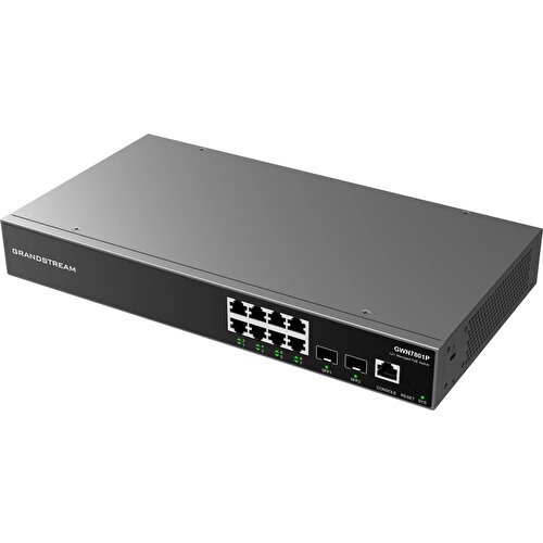 Grandstream%20GWN7801P%208-Port%20Yönetilebilir%20Poe%20Switch