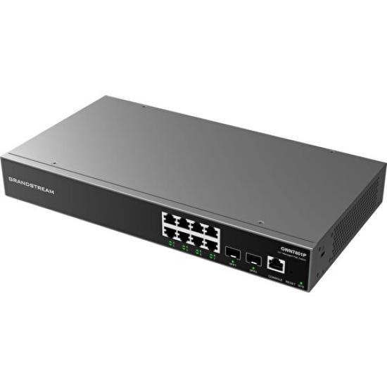 Grandstream GWN7801P 8-Port Yönetilebilir Poe Switch